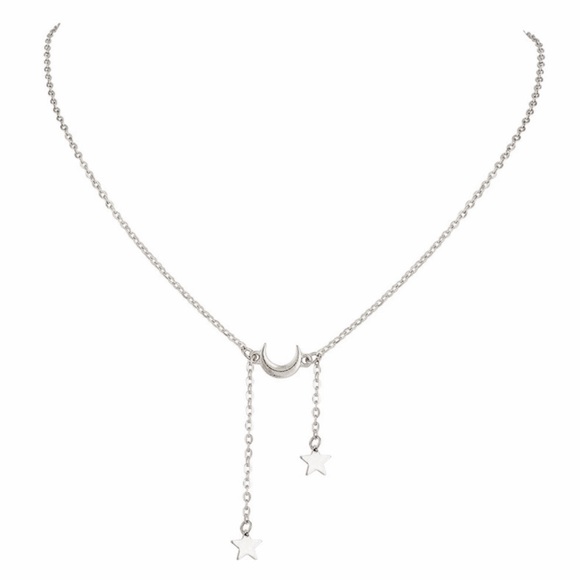 ✨Moon and Star Necklace | Crescent Moon Necklace✨ - Picture 3 of 4